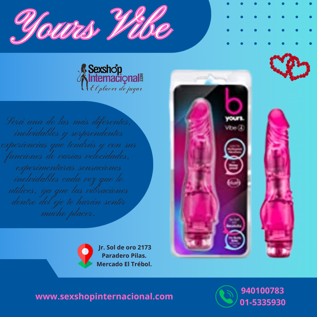 VIBRADOR YOURS VIBE 